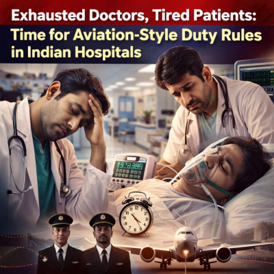 Exhausted Doctors, Tired Patients: Time for Aviation Style Duty Rules in Indian Hospitals