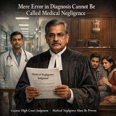 Wrong Diagnosis Alone Is Not Medical Negligence: Important Gujarat High Court Judgment Explained