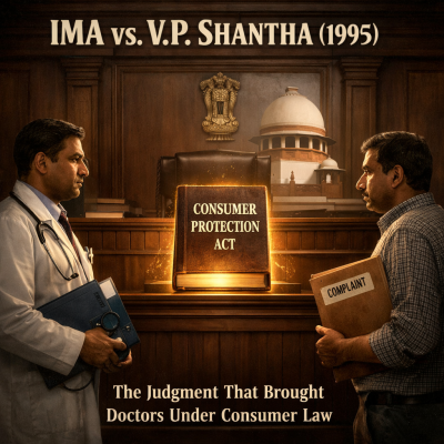 Why Doctors Came Under Consumer Law in India: Indian Medical Association vs V.P. Shantha (1995)