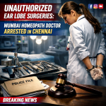 Mumbai Homeopath Arrested in Chennai for Unauthorized Ear Lobe Repair Surgeries