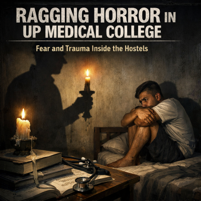 'Burned with Candles, Eyebrows Shaved’: Senior MBBS Student Booked in Shocking Ragging Horror at UP Medical College