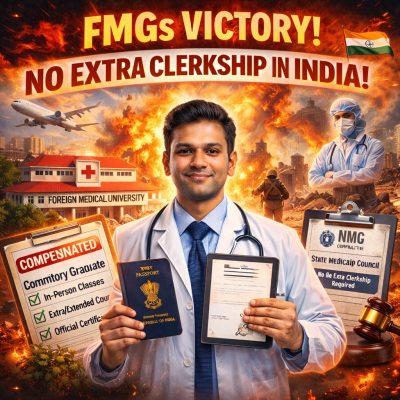NMC’s Game Changing Relief for FMGs No Extra Clerkship Required If You’ve Already Compensated Abroad