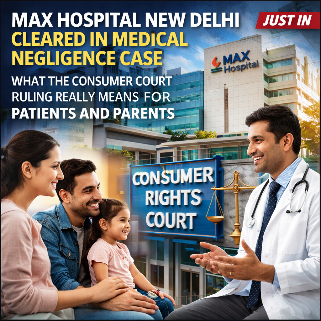Max Hospital New Delhi Cleared in Medical Negligence Case: What the Consumer Court Ruling Really Means for Patients and Parents