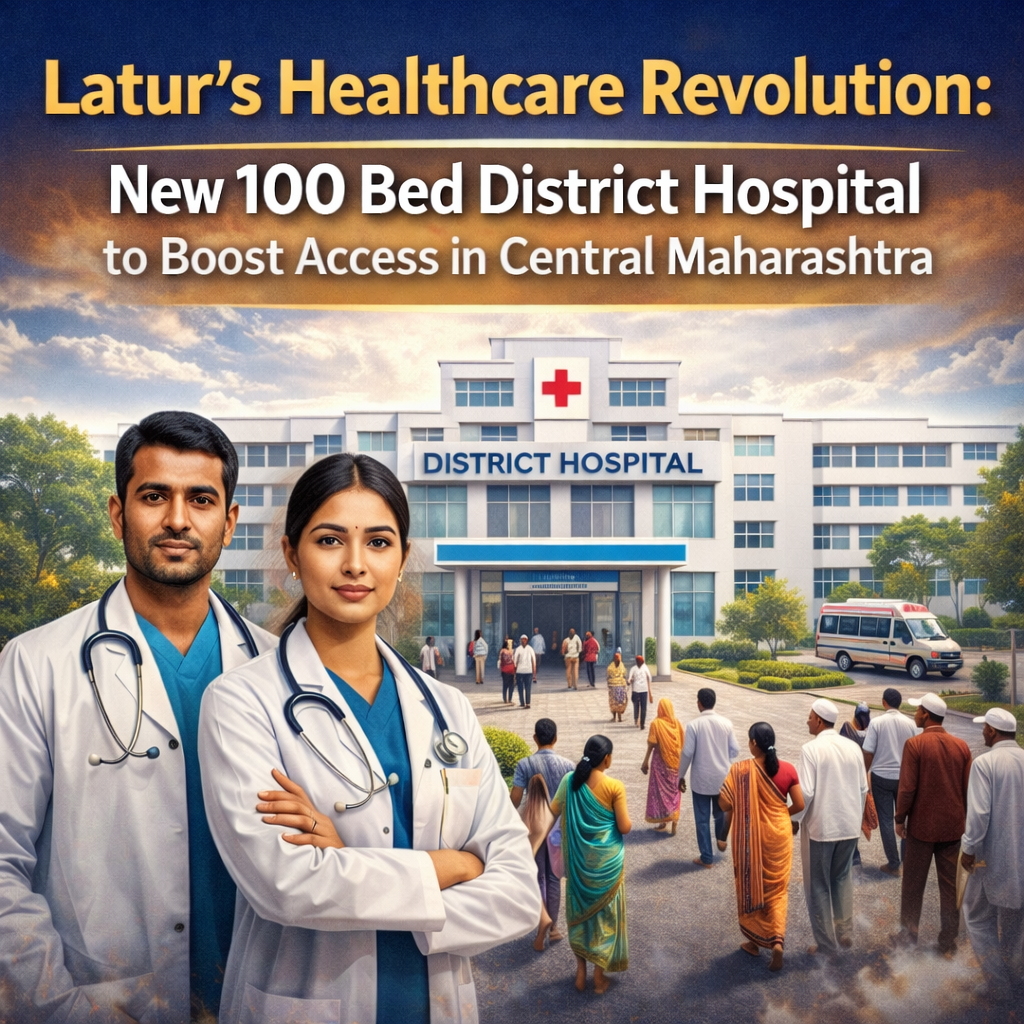 Latur’s Healthcare Revolution: New 100 Bed District Hospital to Boost Access in Central Maharashtra