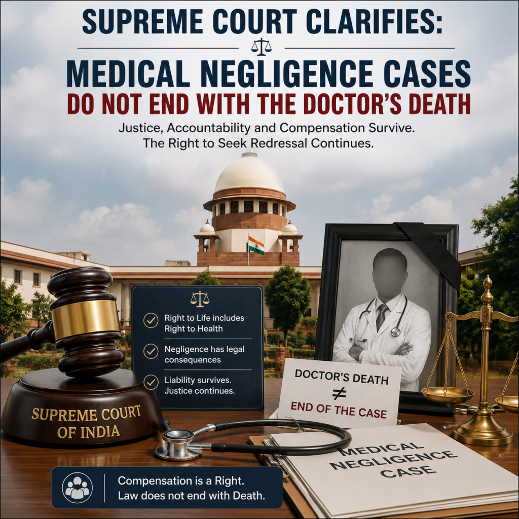 Supreme Court: Medical Negligence Cases Do Not End With Doctor’s Death