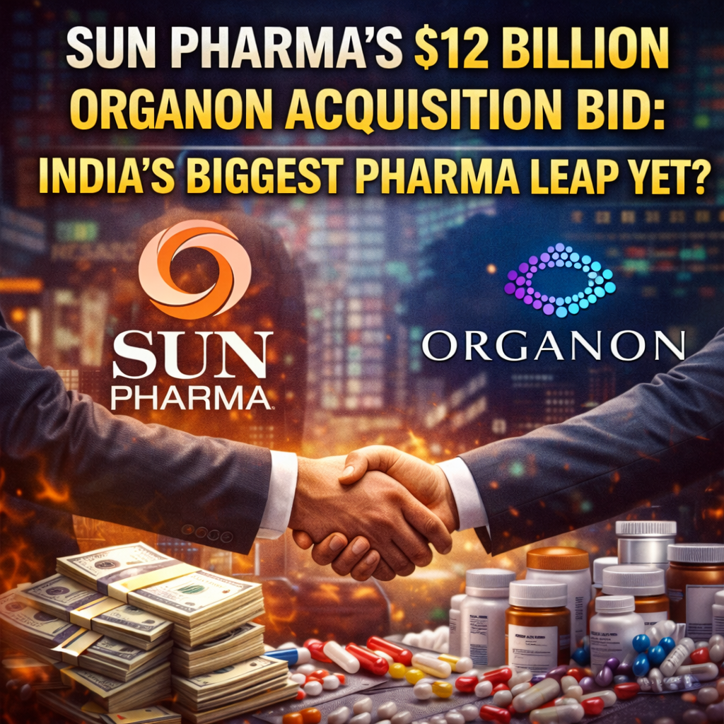 Sun Pharma’s $12 Billion Organon Acquisition Bid: India’s Biggest Pharma Leap Yet?