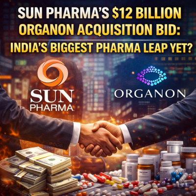 Sun Pharma’s $12 Billion Organon Acquisition Bid: India’s Biggest Pharma Leap Yet?