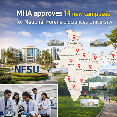 Expansion of the National Forensic Sciences University: A Major Boost to India’s Criminal Justice System
