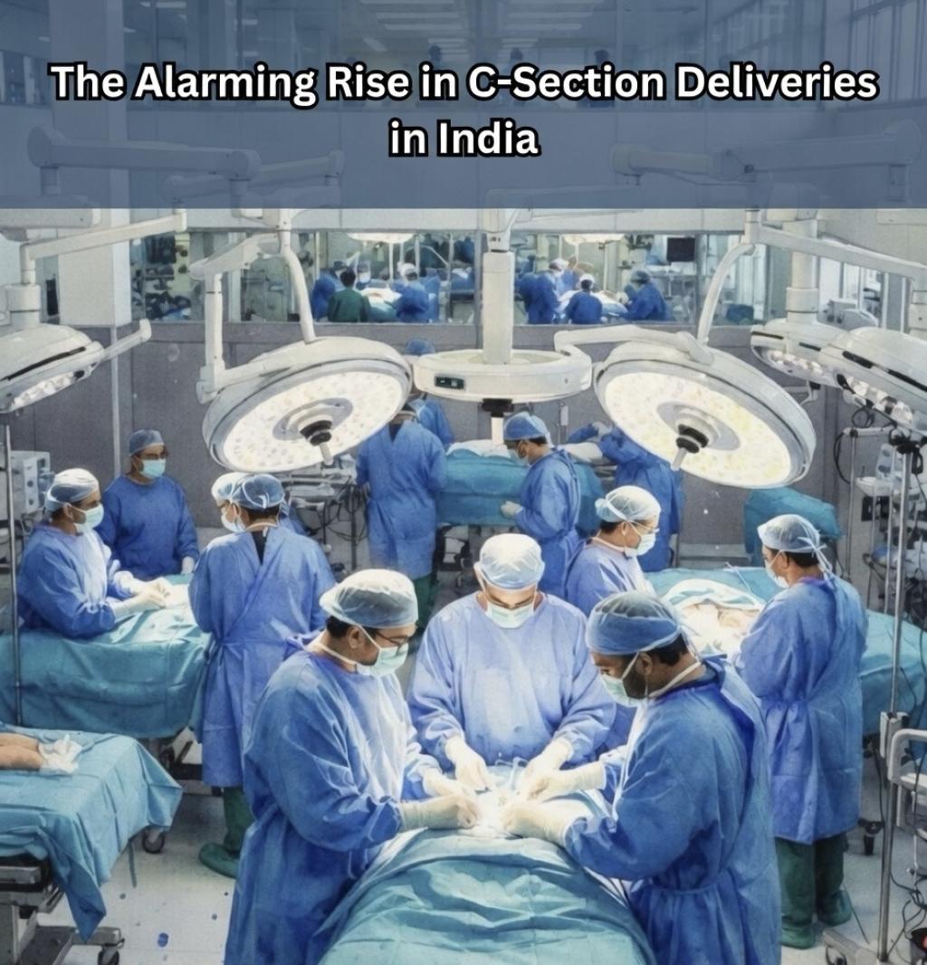 The Alarming Rise in C-Section Deliveries in India