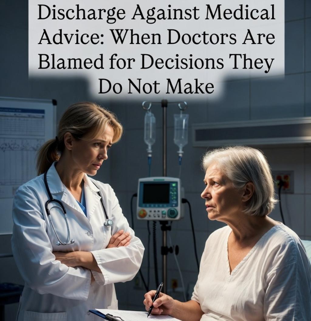 Discharge Against Medical Advice: When Doctors Are Blamed for Decisions They Do Not Make