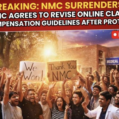FMGs Doctors Score a Major Win: NMC Agrees to Revise Online Class Compensation Guidelines After Protest