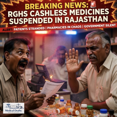 RGHS Cashless Medicines Suspended in Rajasthan From Today